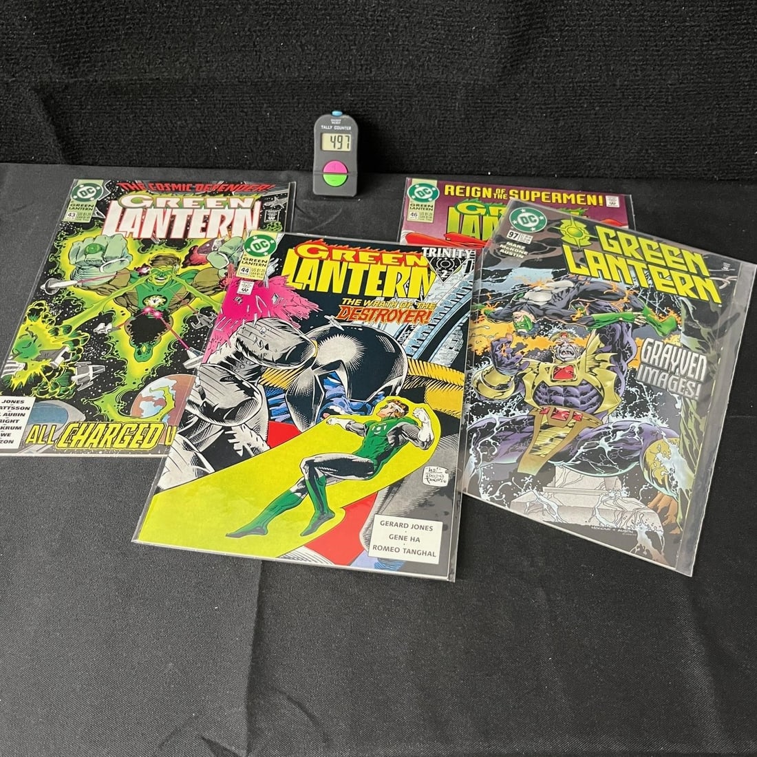 Green Lantern Comics: We are a veteran owned company. Please look at the pictures carefully to determine what you believe the condition of collectible is. We are currently accepting consignments. Email us a aeronhouse1994@