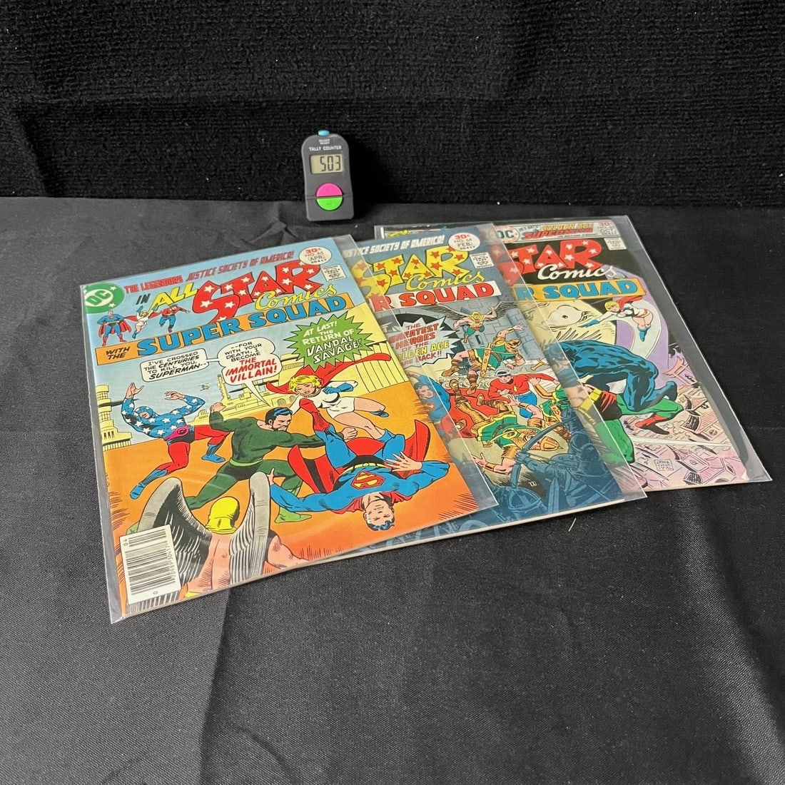 All Star Comics 3 Comic Lot (1 of 1)