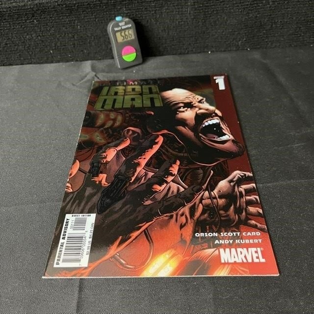 Ultimate Iron Man 1 Foil Cover (1 of 2)
