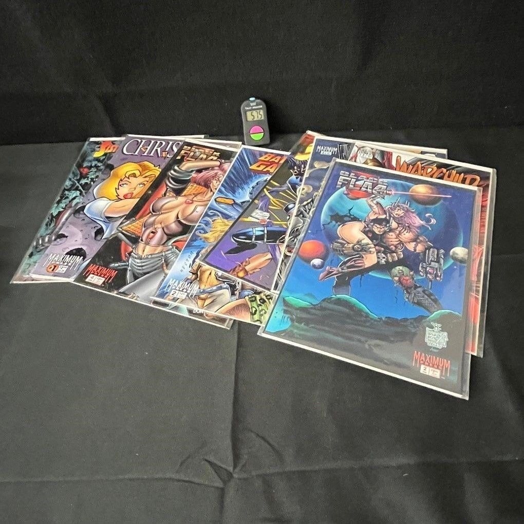 Maximum Comics Lot w/ Black Flag (1 of 1)