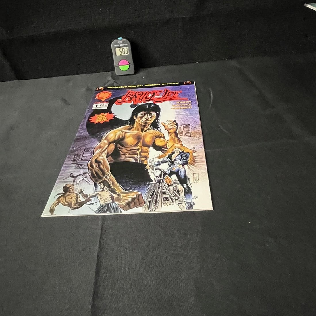 Bruce Lee 1 Malibu Comics Series (1 of 2)