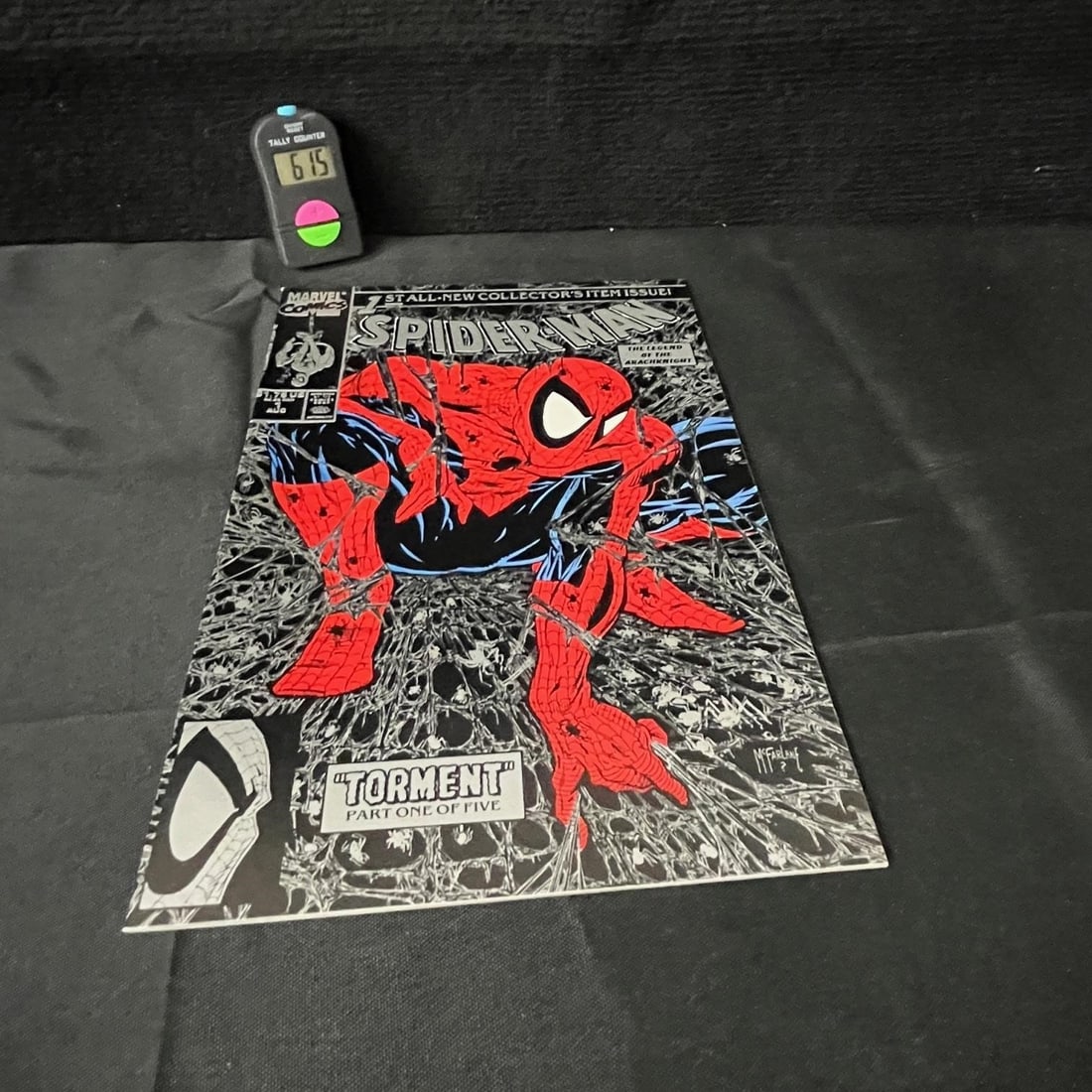 Spider-man 1 Silver Variant Todd McFarlane Art (1 of 2)