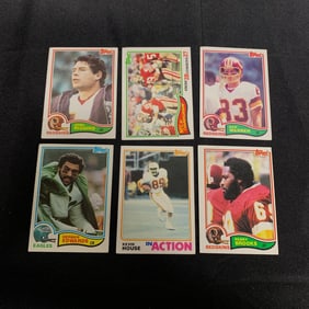 1982 Topps Football Cards