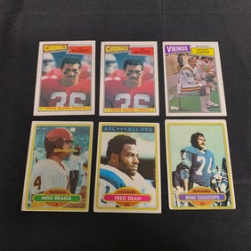 1980s Topps Football Cards