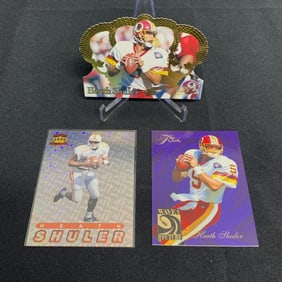 Heath Shuler Football Cards, Die Cut
