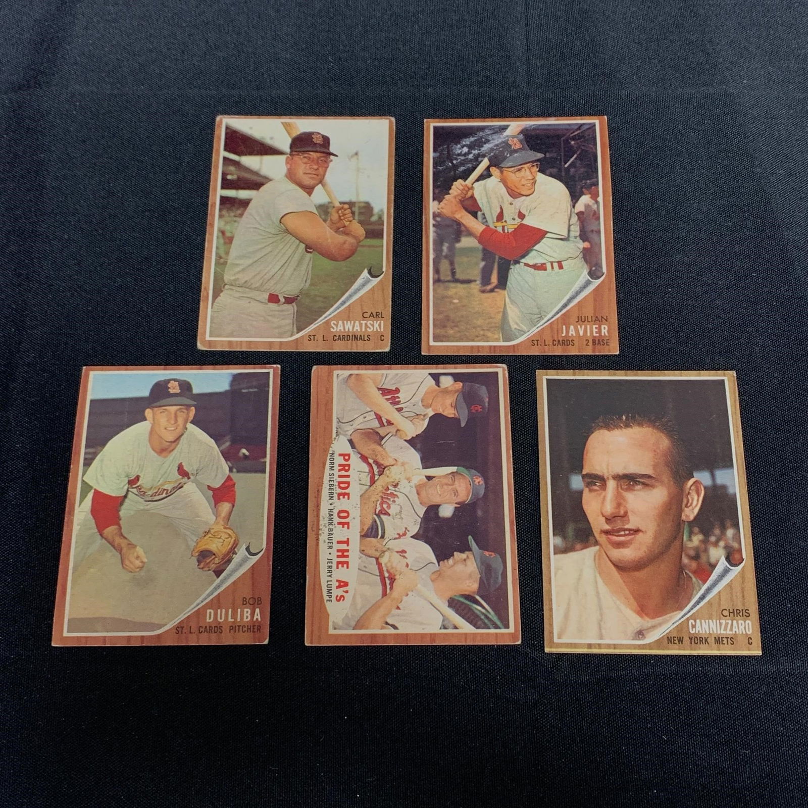 1962 Topps Baseball Cards, Hank Bauer (1 of 2)