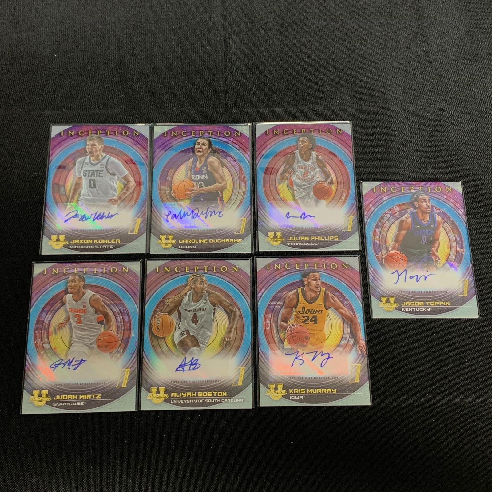 Topps Inception Auto Basketball Cards (1 of 2)