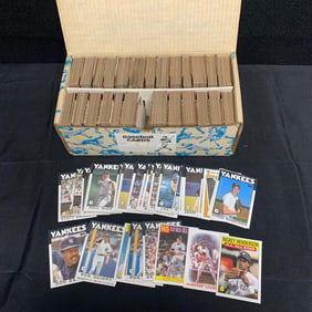 1986 Topps Baseball Card Set