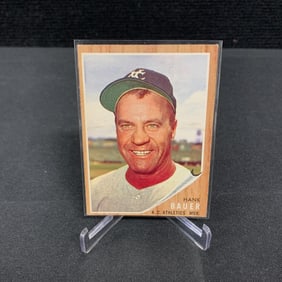 Hank Bauer 1962 Topps Baseball Card