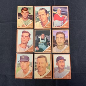 1962 Topps Baseball Cards