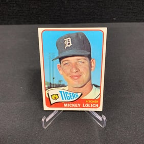 Mickey Lolich 1965 Topps Baseball Card