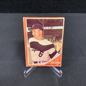 Al Kaline 1962 Topps Baseball Card