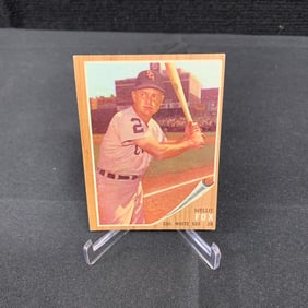 Nellie Fox 1962 Topps Baseball Card