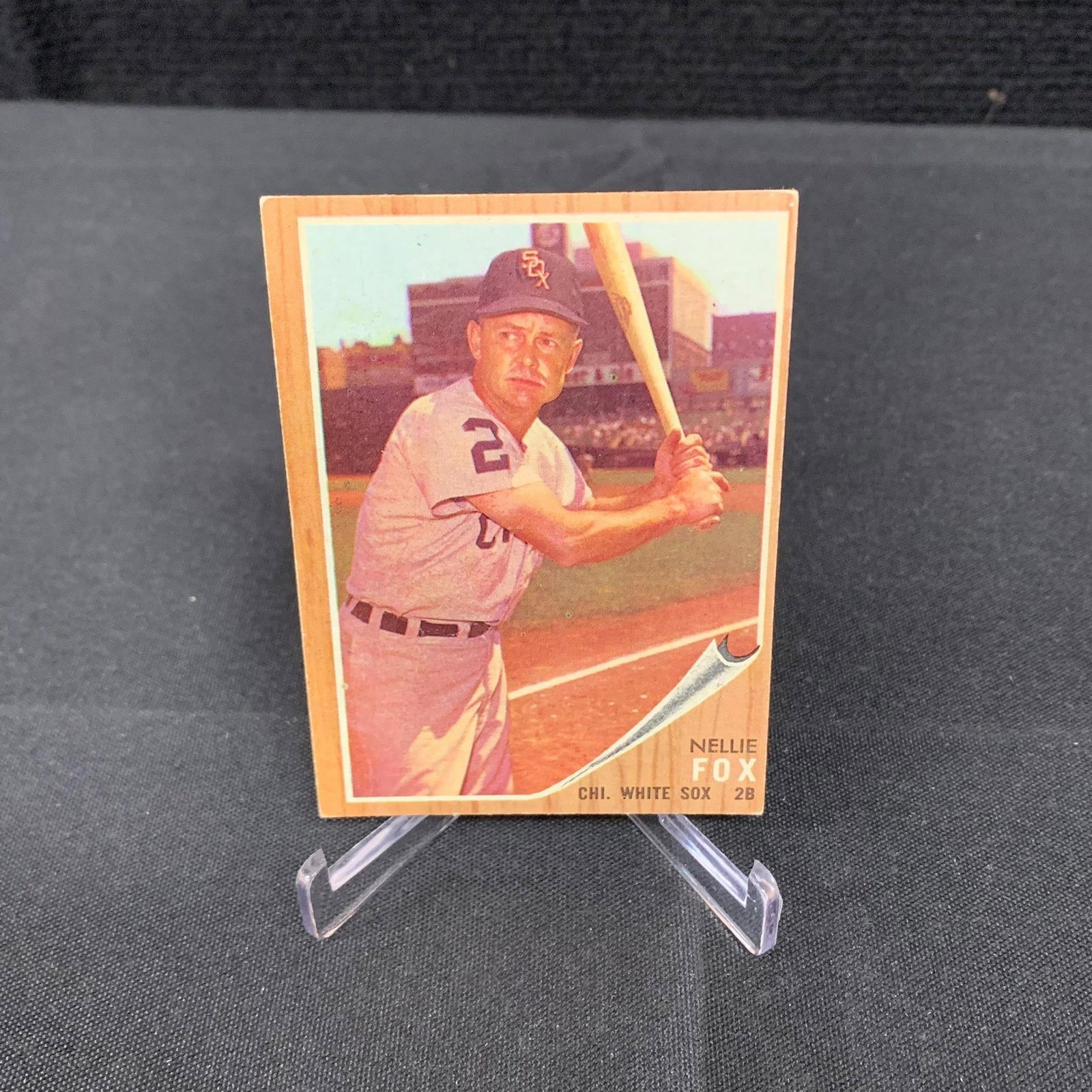 Nellie Fox 1962 Topps Baseball Card (1 of 2)