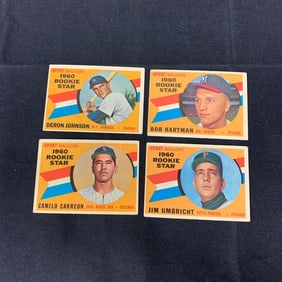 1960 Rookie Stars Baseball Cards