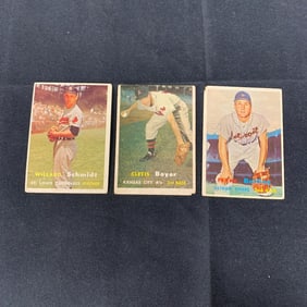 1957 Topps Baseball Cards