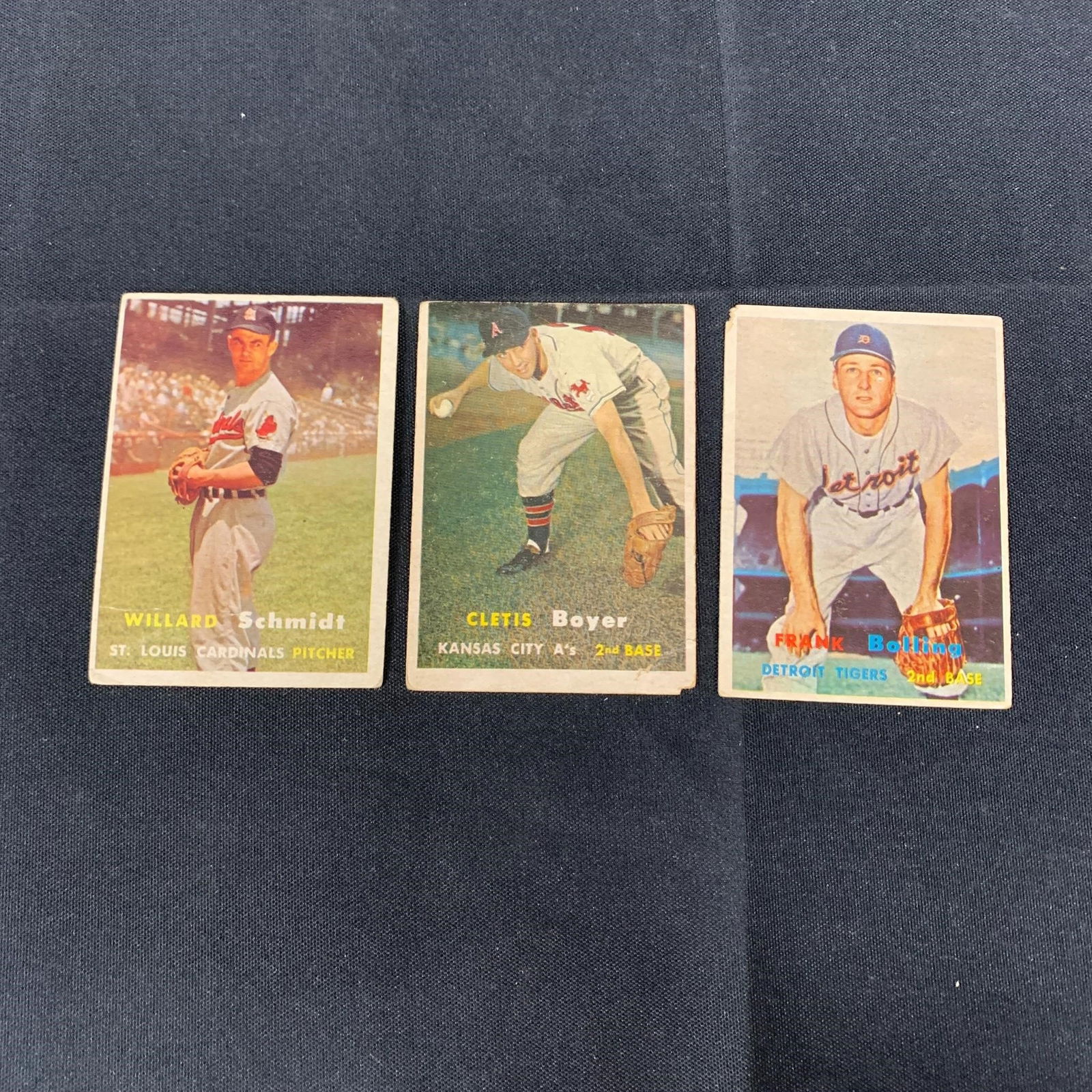 1957 Topps Baseball Cards (1 of 2)