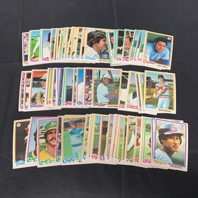 1978 Topps Baseball Card lot
