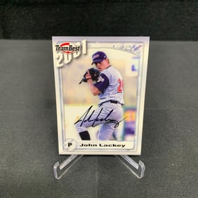 John Lackey Auto Baseball Card