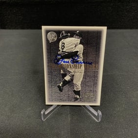 Don Larsen Autograph Baseball Card