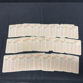 APBA Pro League Football Stat Cards