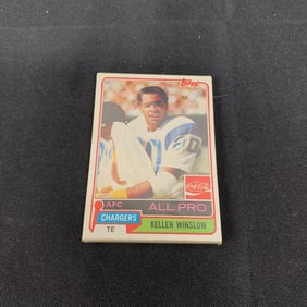 Sealed 1981 Topps Chargers Football Cards