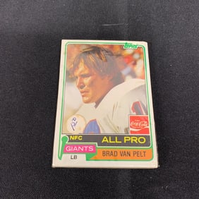 Sealed 1981 Topps Giants Football Cards