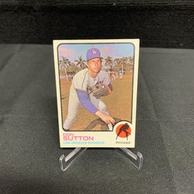 Don Sutton 1973 Topps Baseball Card
