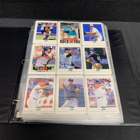 Huge Binder of Baseball Cards