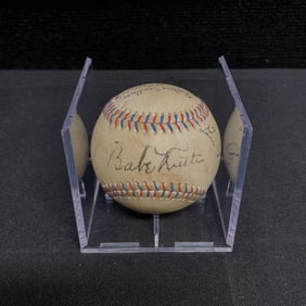 Babe Ruth Signed BOL NO COA
