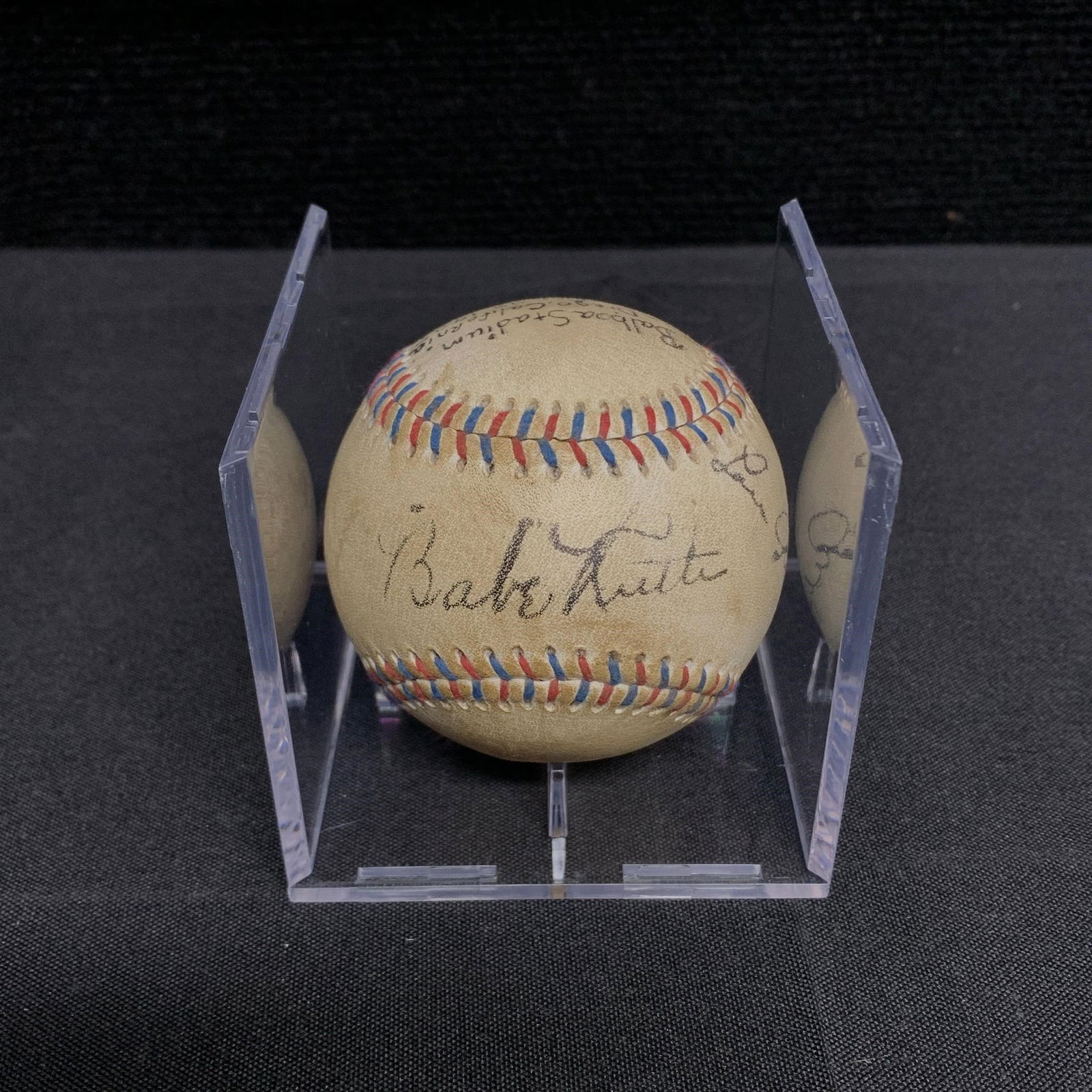 Babe Ruth Signed BOL NO COA (1 of 5)