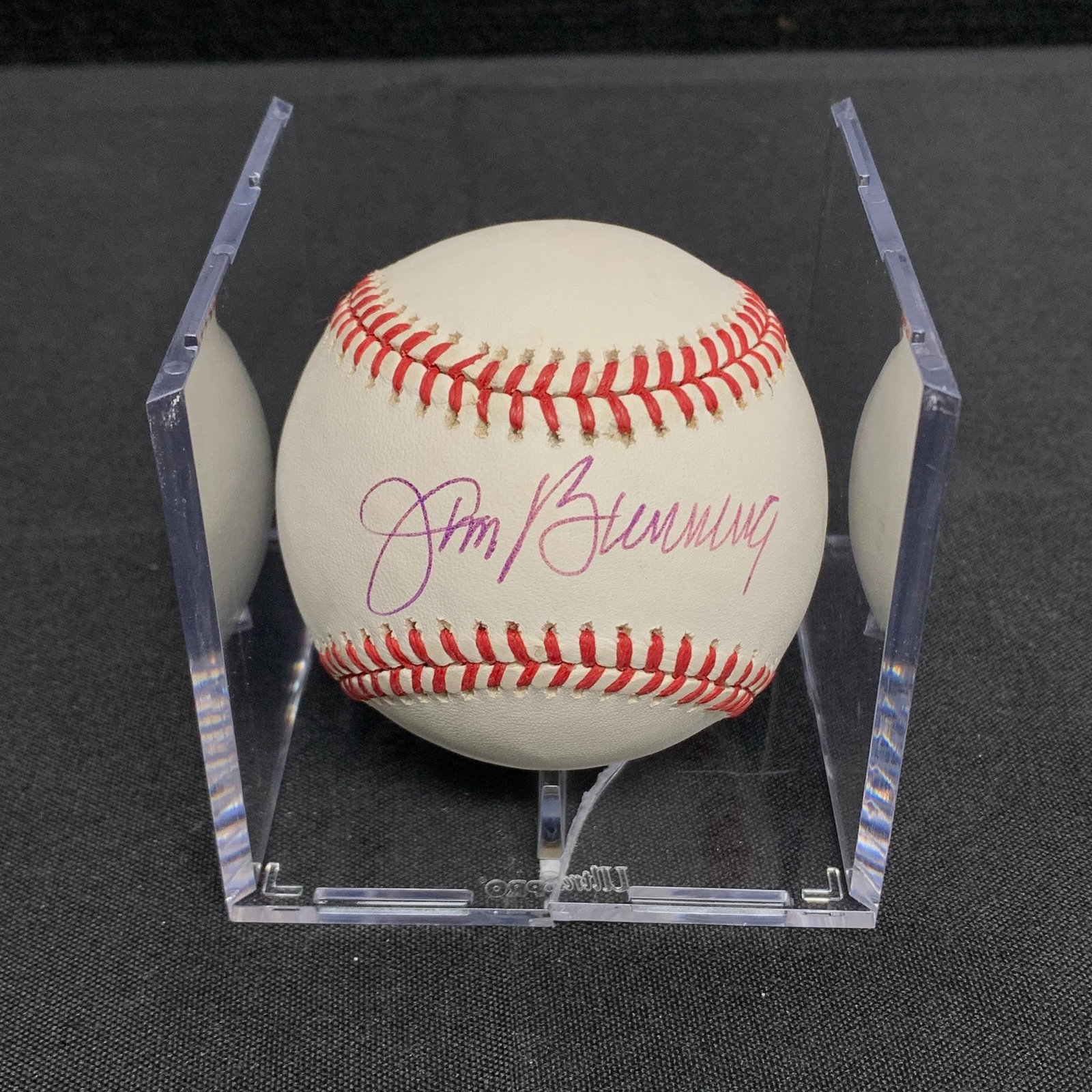 Jim Bunning Signed Baseball Beckett (1 of 2)