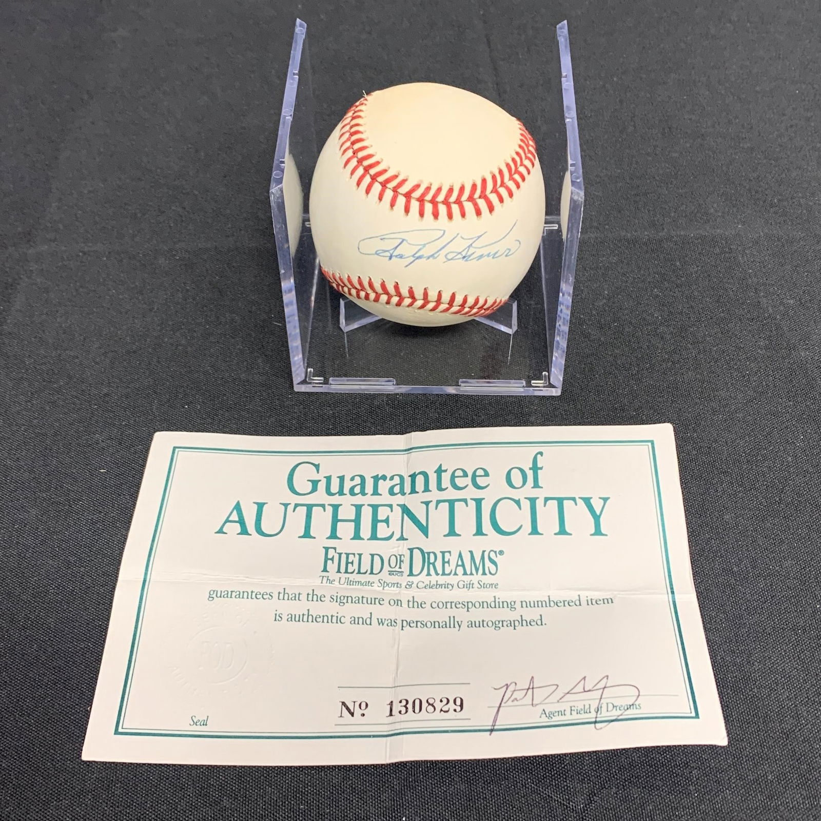 Ralph Kiner Signed Baseball (1 of 2)
