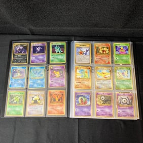 Vintage Japanese Pokemon Card Binder