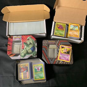1000+ Pokemon card lot, Vintage