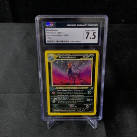 CGC 7.5 Houndoom Holo Swirl