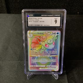 CGC 9 Alolan Vlupix VSTAR Rainbow
