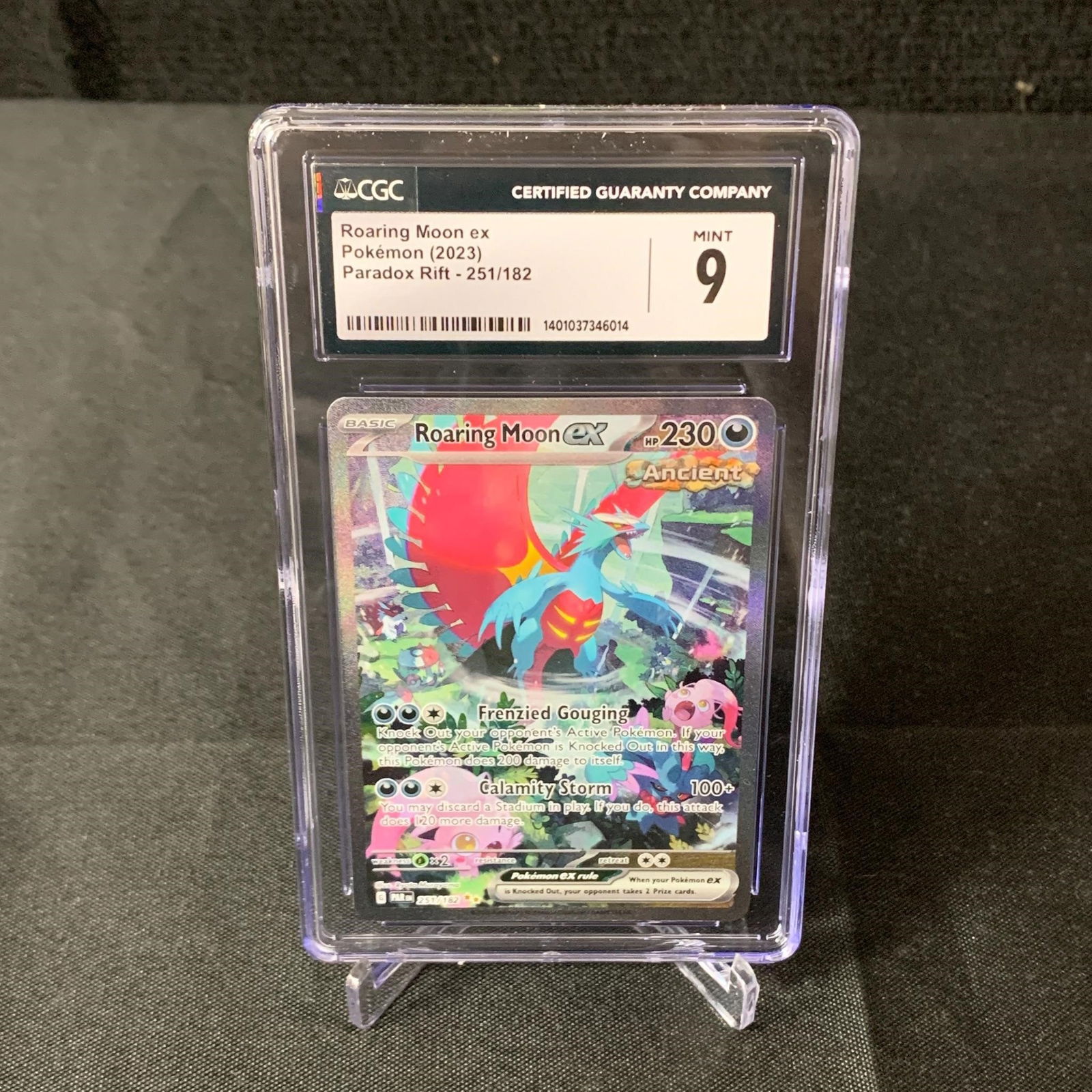 CGC 9 Roaring Moon EX SIR (1 of 2)