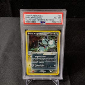 PSA 8 Dark Magneton Stamped