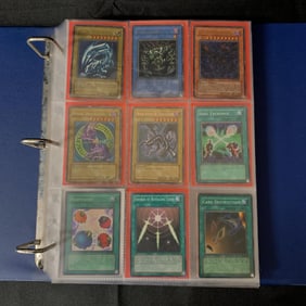 Vintage YuGiOh Card Binder
