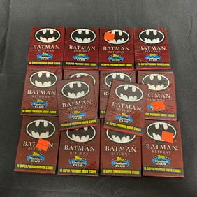 Sealed 1991 Batman Returns Topps Cards