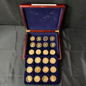40mm Gold Coin Complete Collection