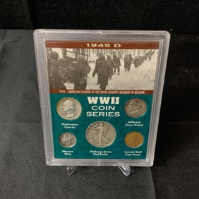 1945 D WW2 Coins