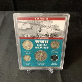 1943 D WW2 Coins
