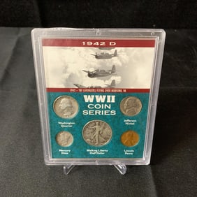 1942 D WW2 Coins