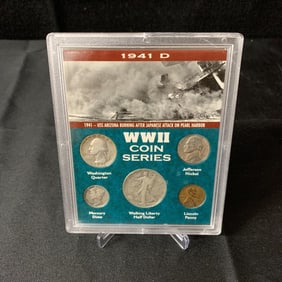 1941 D WW2 Coins