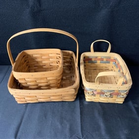 1990s Longaberger Basket Set