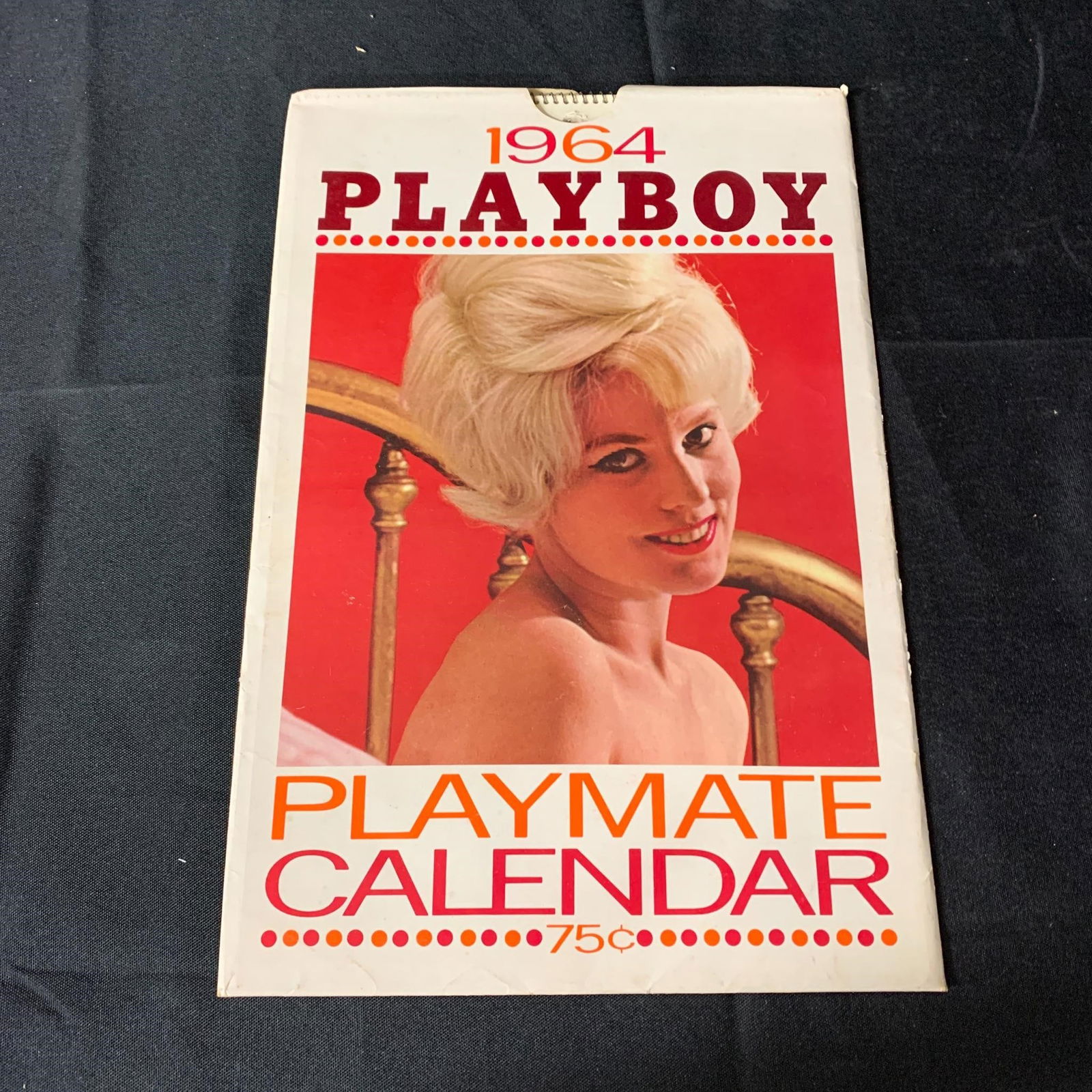 1964 Playboy Calender, in sleeve (1 of 3)