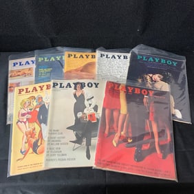 1961 Playboy Magazines