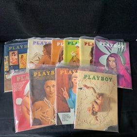 1970 Playboy Magazines